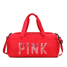 Load image into Gallery viewer, Fashion pink gym bag travel bag（AB2065）
