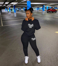 Load image into Gallery viewer, Fashion printed letter sports suit（AY1363)
