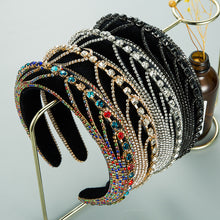Load image into Gallery viewer, Fashion rhinestone chain headband（AE4100）
