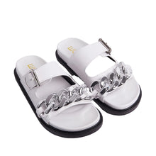 Load image into Gallery viewer, Summer new belt buckle slippers HPSD051
