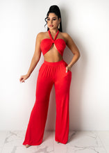 Load image into Gallery viewer, Sexy solid color wide leg pants tube top suit（AY1831）
