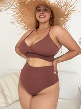 Load image into Gallery viewer, Sexy Solid Color Bikini Swimsuit Two Piece（AY1742）
