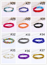 Load image into Gallery viewer, 2021 new colorful rice bead beach waist chain
