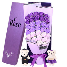 Load image into Gallery viewer, Valentine&#39;s Day gradient 33 roses bouquet gift box（AE4084）
