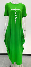 Load image into Gallery viewer, Solid color short-sleeved irregular dress（AY1376）

