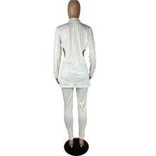 Load image into Gallery viewer, Sexy solid color hollow suit suit（AY2339）

